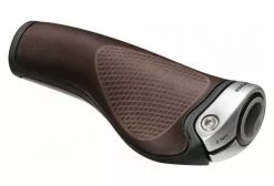 Puños Ergon GP1 BioLeder - Brown Silver