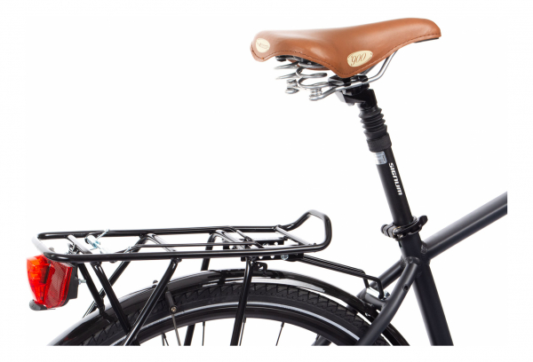 Bicyklet Leon Bicicleta Urbana Shimano Acera/Altus 8S 700 Mm Negra Mate - Imagen 3