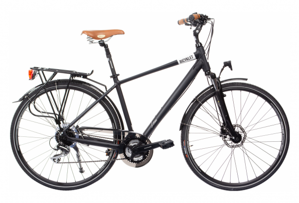 Bicyklet Leon Bicicleta Urbana Shimano Acera/Altus 8S 700 Mm Negra Mate