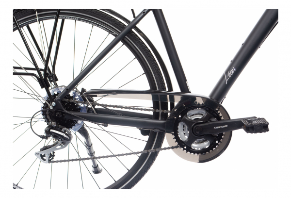 Bicyklet Leon Bicicleta Urbana Shimano Acera/Altus 8S 700 Mm Negra Mate - Imagen 2