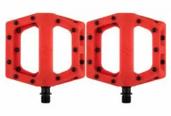 Par De Pedales Planos DMR V11 Rojos