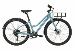 Bicicleta De Fitness Cannondale Treadwell EQ Remixted Shimano Altus 9S 650b Azul Alpino