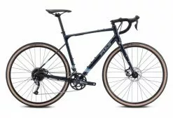 Bicicleta De Gravilla Fuji Jari 2.3 Shimano Sora 9S 700 Mm Azul Indigo / Negro
