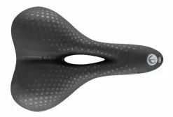 SELLE SAN MARCO Sillín San Marco Bioaktive Trekking Open Fit Gel Suede Negro