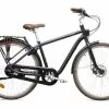 Elops 900 HF Shimano Nexus 7V 700mm Bicicleta Urbana Gris Oscuro / Negro