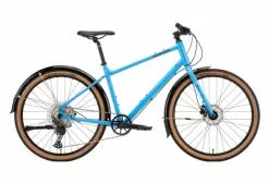 Kona Dew Deluxe Bicicleta De Ciudad Fitness Shimano Deore 11S 650b Azul Brillante 2022