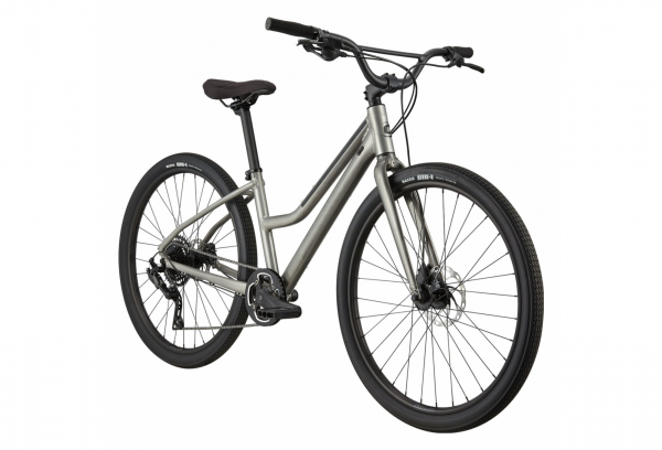 Bicicleta De Fitness Cannondale Treadwell 2 Remixte Ltd MicroSHIFT Advent 9S 650b Gris Crudo - Imagen 2