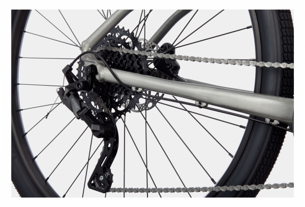 Bicicleta De Fitness Cannondale Treadwell 2 Remixte Ltd MicroSHIFT Advent 9S 650b Gris Crudo - Imagen 3