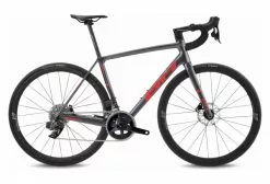 Bicicleta De Carretera BH Ultralight Evo Disc 8.0 Sram Rival ETap AXS 12V 700mm Gris / Rojo 2022