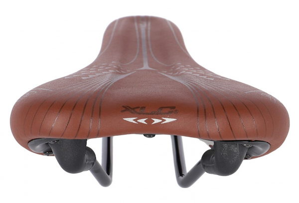 Sillín Trekking XLC SA-E17 Everyday III Hombre Marrón - Imagen 2