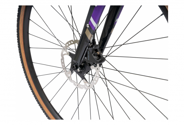 Bombtrack Gancho Gravel Bike Shimano GRX 10S 700 Mm Negro Brillante / Morado 2021 - Imagen 2
