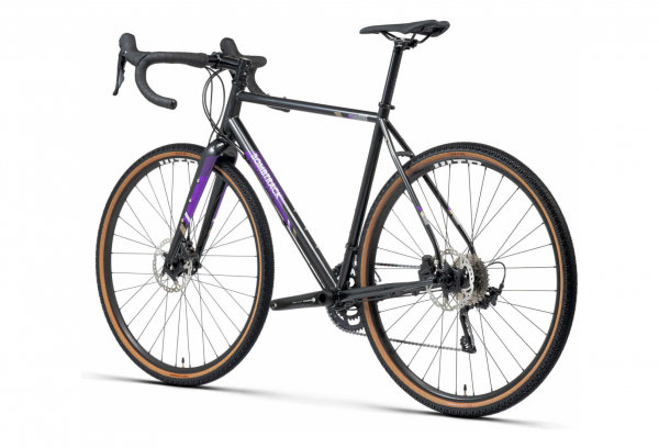 Bombtrack Gancho Gravel Bike Shimano GRX 10S 700 Mm Negro Brillante / Morado 2021 - Imagen 3