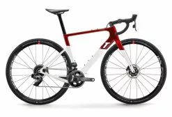 Bicicleta De Grava 3T Exploro Race Sram Force ETap AXS 12V 700 Mm Rojo Blanco 2022