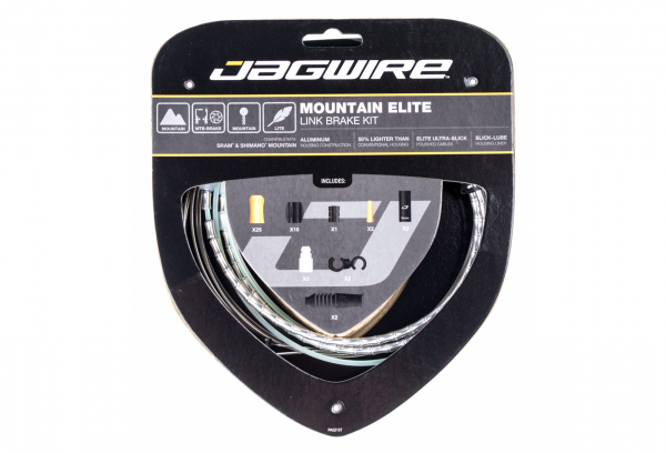 Jagwire Mountain Elite Link 2017 Braking Kit Silver