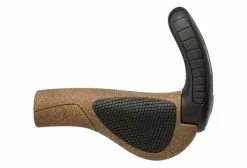 Puños Ergon GP3 BioKork - Brown Black