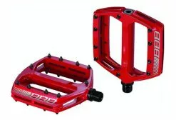 BBB Platform Pedals CoolRide Red