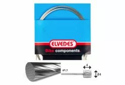Elvedes Gear Cable 2250 7x7 Stainless Slick 1.1 With Head N 4x4