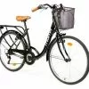 Moma Bikes Bicicleta Paseo City Classic 26'' Aluminio SHIMANO 18V Negro