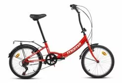 Moma Bikes Bicicleta Plegable Urbana SHIMANO FIRST CLASS 20' Alu 6V. Sillin Confort